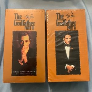 The Godfather VHS movies